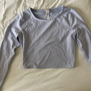 Lululemon Lavender Long Sleeve workout top